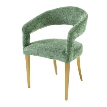 BOUTIQUE zöld szövet szék kép