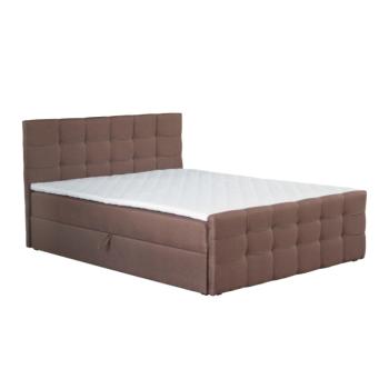 Boxspring ágy, 140x200, barna, BEST kép