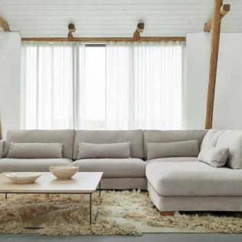 BRANDON bézs moduláris sarokkanapé kép