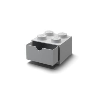 Brick szürke fiókos doboz, 15,8 x 11,3 cm - LEGO® kép