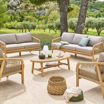 BRIGHTON luxus akác szett 7 személyes kép