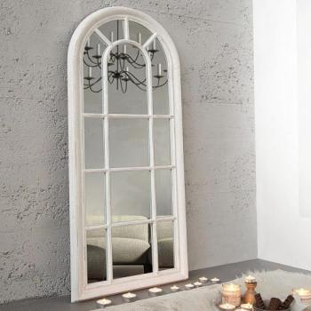 CASTILLO fehér vintage tükör 140cm kép