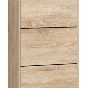 Cipőtároló szekrény / cipősszekrény 112 cm - Akord Furniture - sonoma tölgy kép