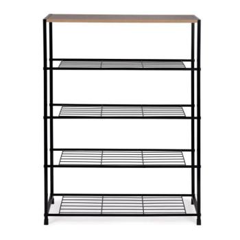 Cipőtartó fémszerkezettel - 4 polc, akár 16 pár cipő elhelyezésére is alkalmas kép