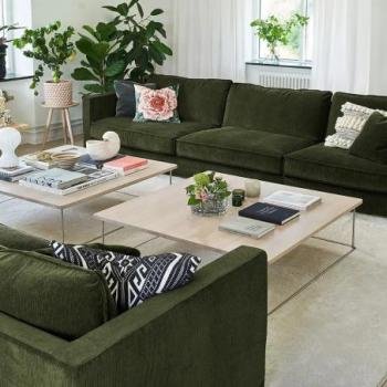 CLOUD zöld kanapé kép