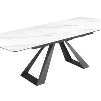 CONCORD fehér kerámia étkezőasztal 180-230 cm kép