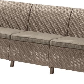 Corfu love seat max - cappuchino kép