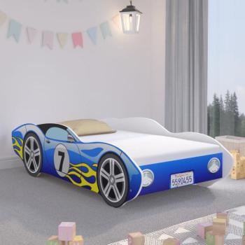 Corvetta autós gyerekágy 160 x 80 cm - kék kép