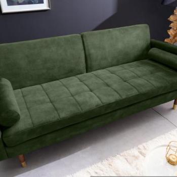 COUTURE zöld kanapé 195cm kép