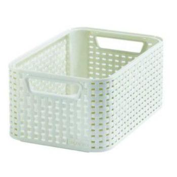 CURVER Polyrattan tároló doboz STYLE  S krém kép
