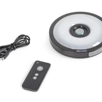 DAME II fekete és fehér kültéri lámpa napernyőhöz kép