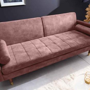 Design ágyazható kanapé Walvia 196 cm rózsaszín kép
