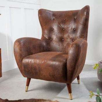 Design fotel Danail antik barna kép