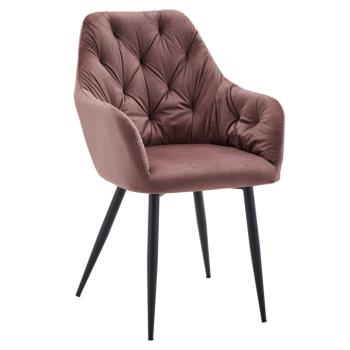 Design fotel, sötét rózsaszín Velvet szövet, VERIO NEW kép