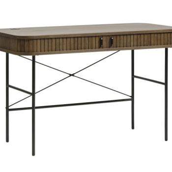 Design íróasztal Vasiliy 120 cm füstös tölgy kép