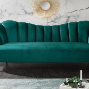 Design kanapé Adalia 220 cm türkiz kép