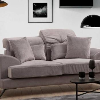 Design kanapé Heimana 185 cm világosszürke kép