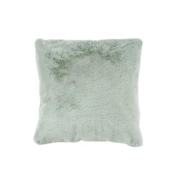 Díszpárna, világoszöld, poliészter, 48x48 cm - CALIN kép