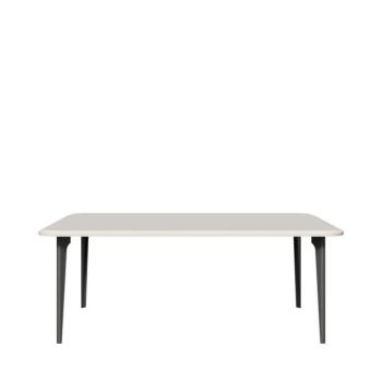 Dohányzóasztal, fehér matt, 110 cm - PICADILLY kép