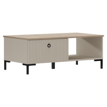 Dohányzóasztal, szürkésbarna Taupe/silverjack tölgy, DOMCA 1S kép