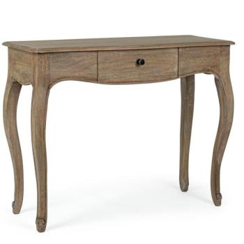 DOMITILLE barna mangófa konzolasztal 100cm kép