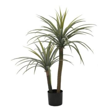 DRACAENA zöld fém művirág kép