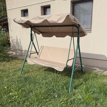 Drapp Hintaágy Párna + Tető (Hintaágy váz nem tartozék) kép