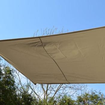 Drapp trapéz napvitorla kép