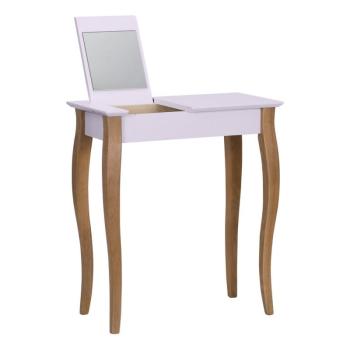 Dressing Table rózsaszín fésülködőasztal tükörrel, hosszúság 65 cm - Ragaba kép