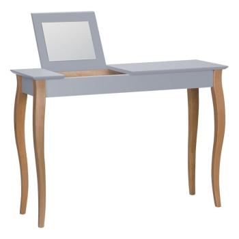 Dressing Table szürke fésülködőasztal tükörrel, hosszúság 105 cm - Ragaba kép