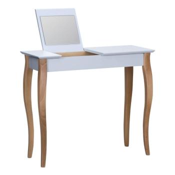 Dressing Table világosszürke fésülködőasztal tükörrel, hosszúság 85 cm - Ragaba kép