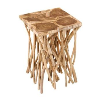 DRIFTWOOD teakfa lerakóasztal kép