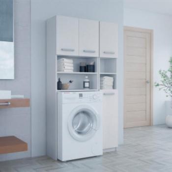 Drohmo Marpol nyitott polcos fürdőszobai szett, 96x180x30 cm, fehér kép