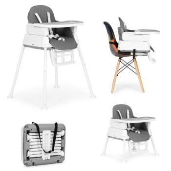 ECOTOYS Összecsukható baba etetőszék 3 az 1-ben - zöld kép