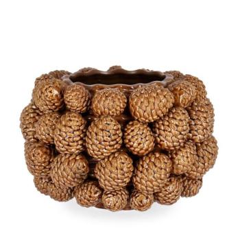 EIZO barna váza 22.5cm kép