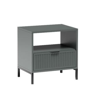 Éjjeliszekrény, green stone, STYLE LS 7 kép