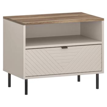 Éjjeliszekrény, kasmír/castello tölgy, EYCO 1S kép