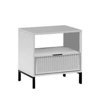 Éjjeliszekrény, kasmír krémszín, STYLE LS 7 kép