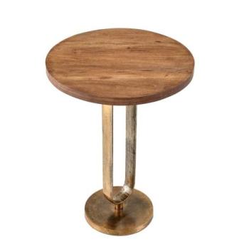 ELEGANCE lerakóasztal mangófa lappal kép