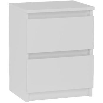 Elegáns éjjeliszekrény 40 x 30 cm - R2 fehér kép