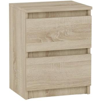 Elegáns éjjeliszekrény 40 x 30 cm - R2 sonoma kép