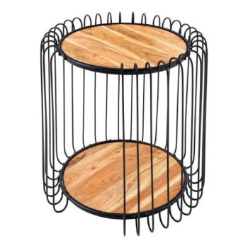 ELEMENTS barna akácfa lerakóasztal kép