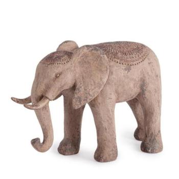 ELEPHANT taupe magnézia dísztárgy kép