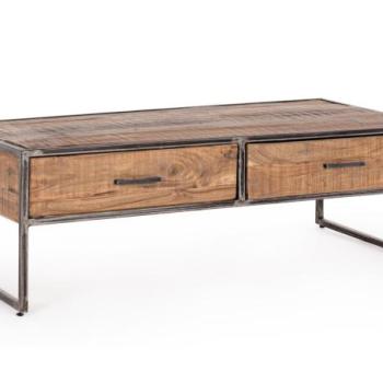 ELMER dohányzóasztal 2 fiókkal 120cm kép