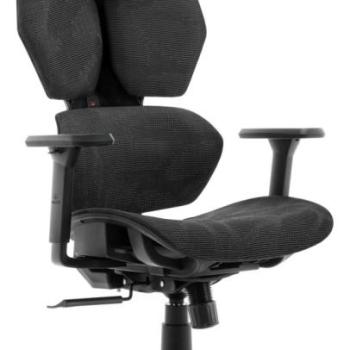 Ergonomikus textil forgó irodai szék - HC-1010 BLACK kép