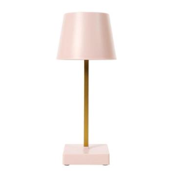 Érintéses LED asztali lámpa, rózsaszín, 10,5 cm - LUMIVALE kép