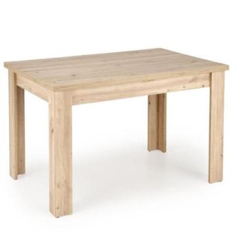 Étkezőasztal, bővíthető, fa, tölgy, 120 x 80 cm - SIMPLE kép