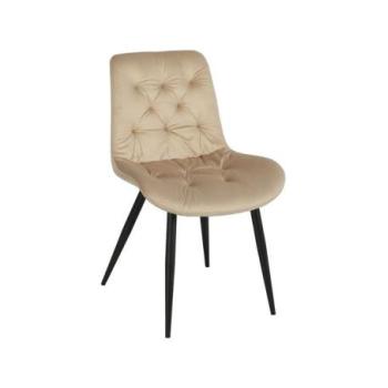 Étkezőszék, bársony bézs - POINTILLES kép