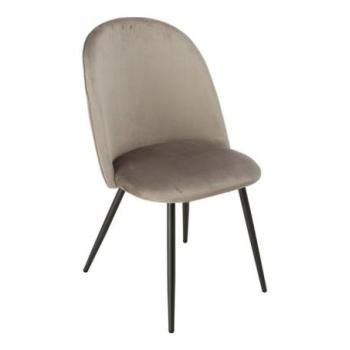 Étkezőszék, bársony szürke - CROISILLONS kép