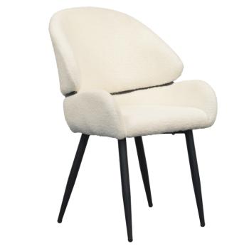 Étkezőszék, fehér/fekete, SANAKO TYP 1 kép